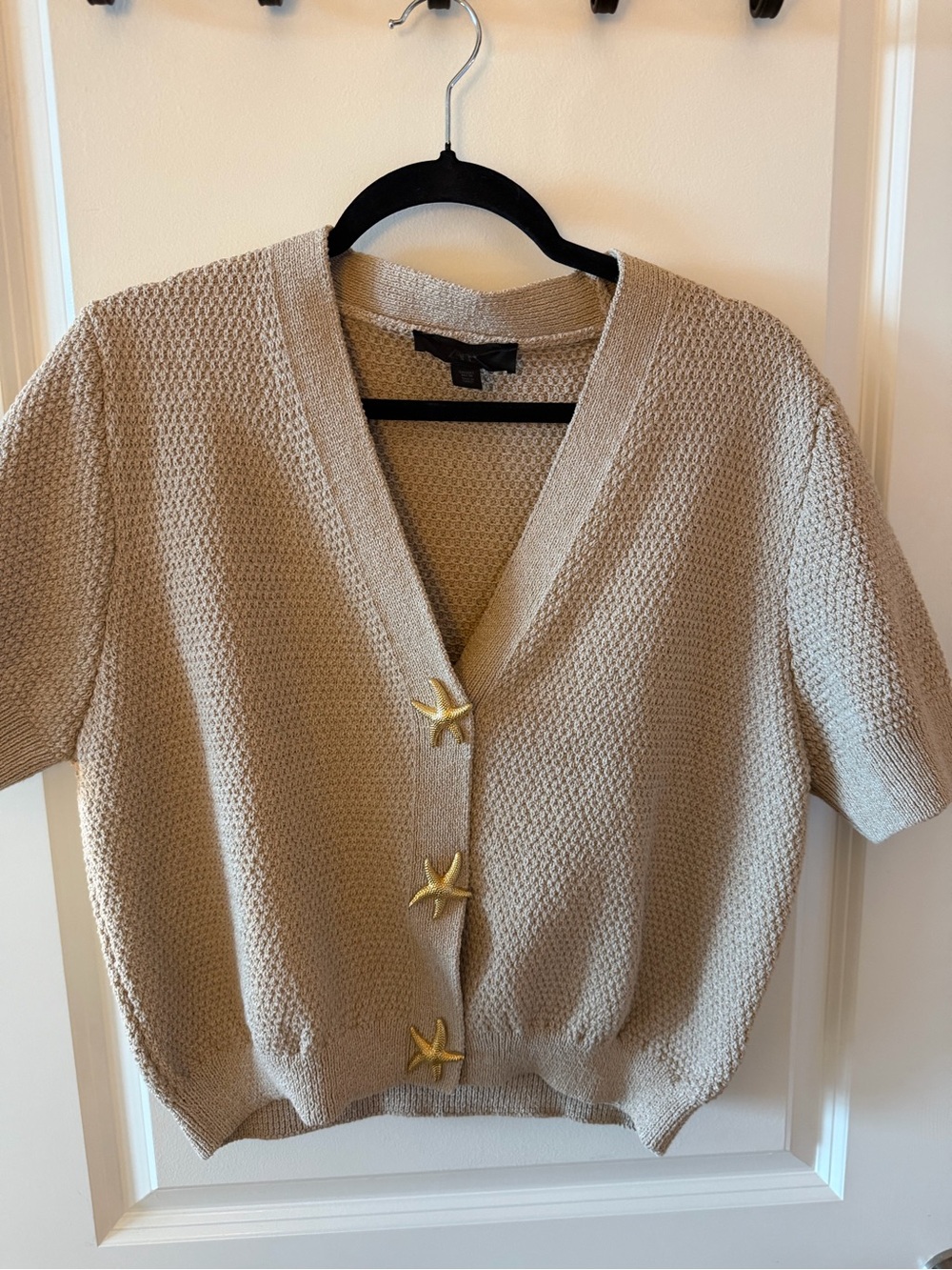 ZARA Starfish Cardigan - Beige